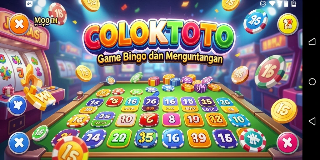 Tampilan gameplay COLOKTOTO yang seru dan interaktif.