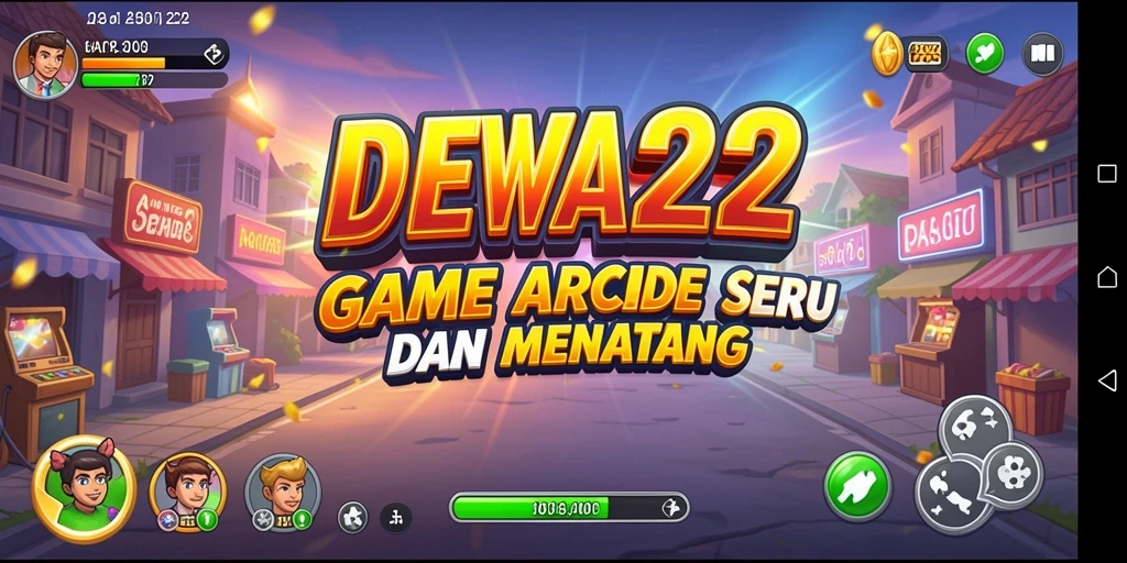 Tampilan gameplay seru dari DEWA22 dengan aksi penuh tantangan dan keseruan.