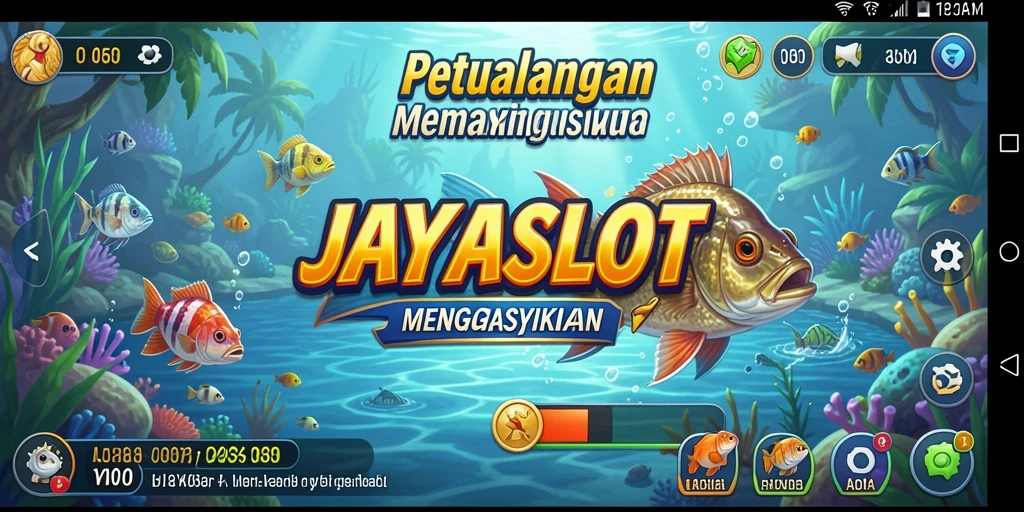 Tangkapan ikan yang besar di tengah lautan biru.