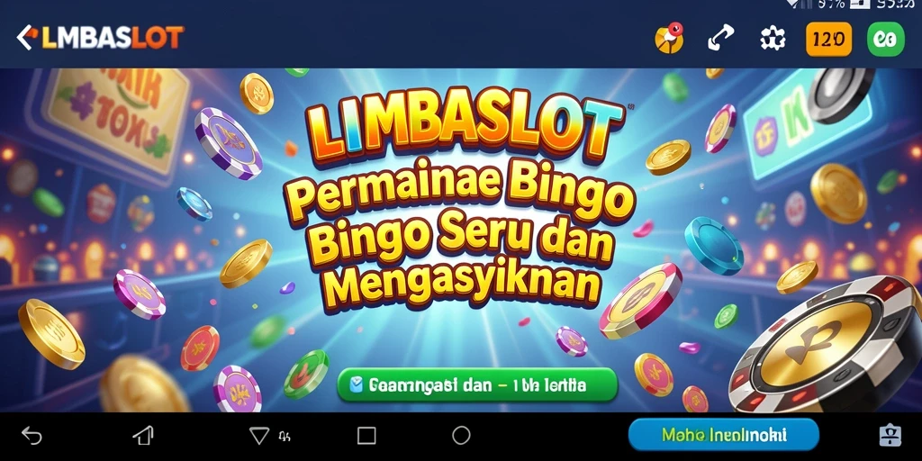 Tampilan gameplay Bingo yang menarik dan interaktif di LMBASLOT.