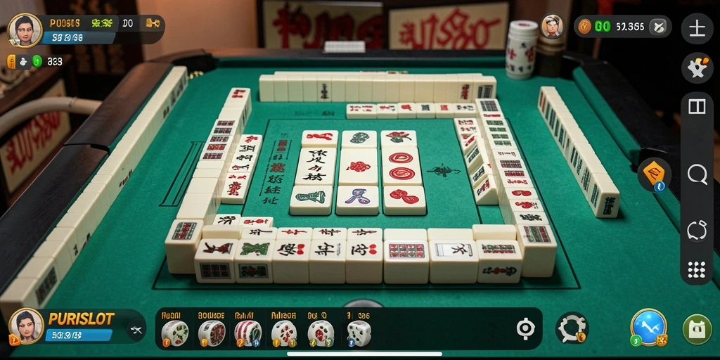 Gameplay menarik dan menantang dalam PURISLOT yang memukau.