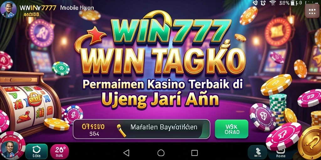 Tampilkan gameplay menarik dari WIN777 dengan suasana Kasino.
