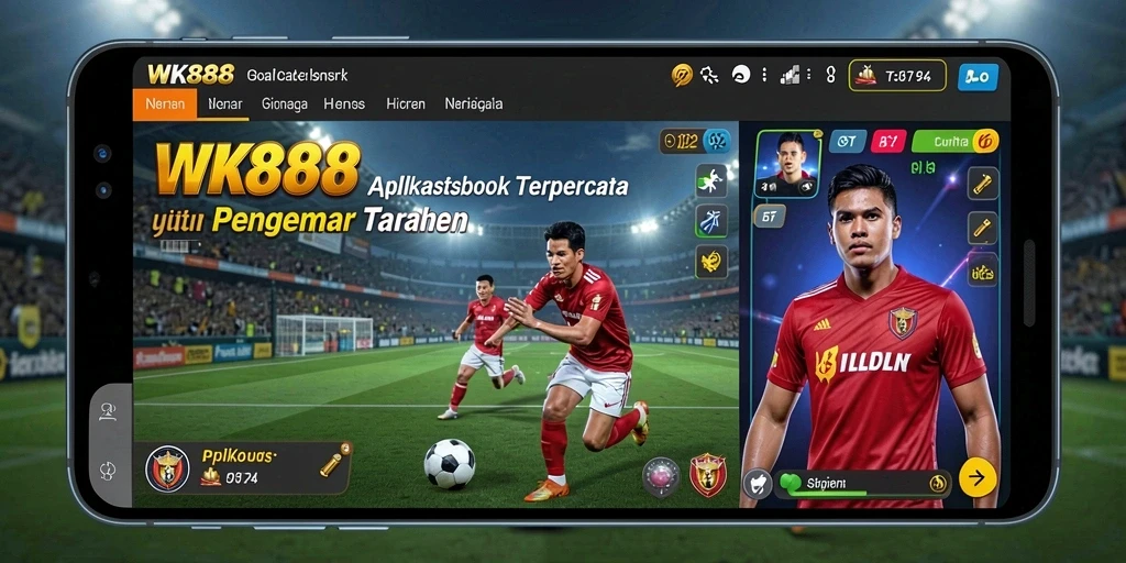 Screenshot gameplay WK888 yang menunjukkan fitur Sportsbook yang menarik.