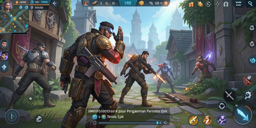 Screenshot gameplay ZARA4D yang menarik dan kompetitif.